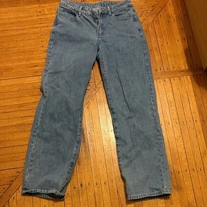 SHEIN Light Blue Straight Leg Women's Jeans